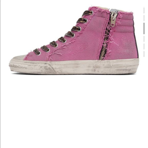 Golden Goose canvas classic slide sneakers - Picture 8 of 8